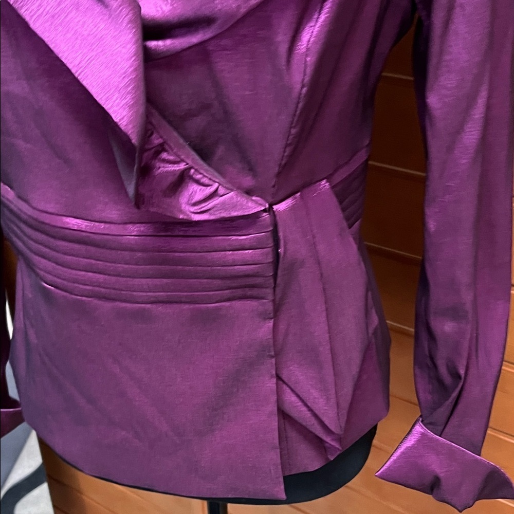 Nipon Boutique Shimmering Purple Jacket - Picture 4 of 11